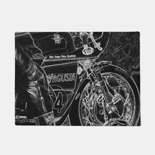 Motorrad 1 dmcna fußmatte (Vorderseite)