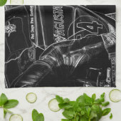 Motorrad 1 ktcnm geschirrtuch (Gefaltet)