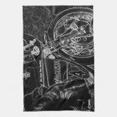 Motorrad 1 ktcnm geschirrtuch (Vertikal)