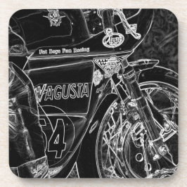 Motorrad 1 Küste Getränkeuntersetzer