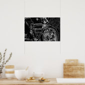 Motorrad 1 wapcn Poster (Küche)