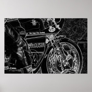 Motorrad 1 wapcn Poster