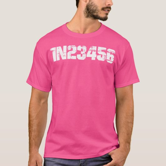 Motorrad 1N23456 T-Shirt (Vorderseite)