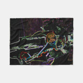 Motorrad 2 fbcnm fleecedecke (Vorderseite (Horizontal))