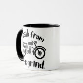 Motorrad 2 Kaffeetasse (Vorderseite Links)