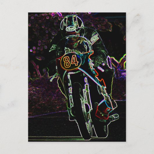 Motorrad 2 pccnm postkarte (Vorderseite)