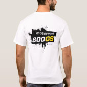 motorrad 800GS T-Shirt (Rückseite)