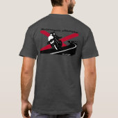 Motorrad-Alabama-Logo 1 T-Shirt (Rückseite)
