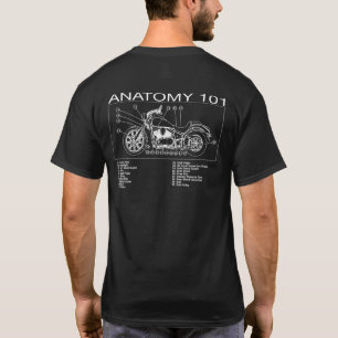 Motorrad-Anatomie 101 T-Shirt