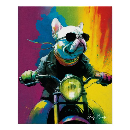 Motorrad - Anime French Bulldog 2003 Poster (Vorderseite)