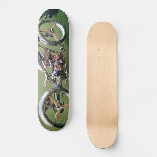 Motorrad-Art-Skateboard Skateboard (Vorderseite)