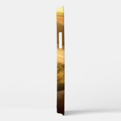 Motorrad auf Landstraße im Herbst Abend.  Case-Mate iPhone Hülle (Rückseite / Rechts)