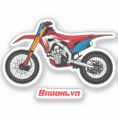 Motorrad Aufkleber (Vorderseite)