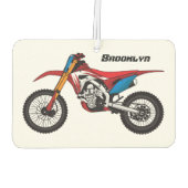 Motorrad Autolufterfrischer (Rückseite)