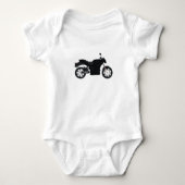 Motorrad Baby Strampler (Vorderseite)