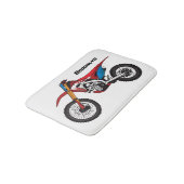 Motorrad Badematte (Schrägansicht)