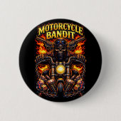Motorrad-Bandit Button (Vorderseite)
