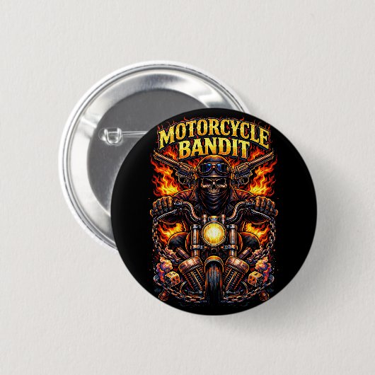 Motorrad-Bandit Button (Vorne & Hinten)