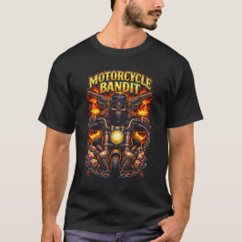 Motorrad-Bandit T-Shirt