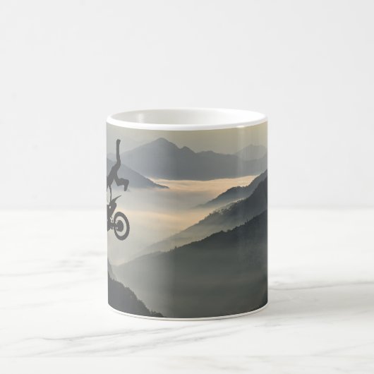 Motorrad-Berge Kaffee Tasse Cup (Mittel)