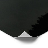 Motorrad-Berge Wall Poster (Ecke)