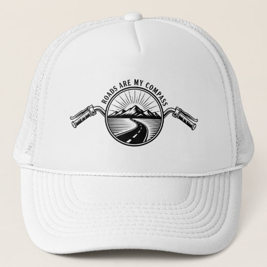 Motorrad-Bergstraße  Truckerkappe (Vorderseite)