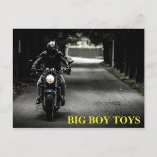 Motorrad Big Boy Toys Postkarte