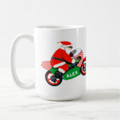 Motorrad-Biker-Weihnachtsgeschenk Kaffeetasse (Links)