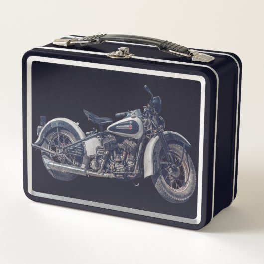 Motorrad - Black Lunchbox (Vorderseite)