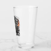 Motorrad - Born to ride flammes Glas (Links)
