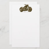Motorrad Browns Harley Briefpapier (Vorne/Hinten)