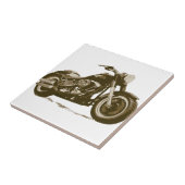 Motorrad Browns Harley Fliese (Seite)