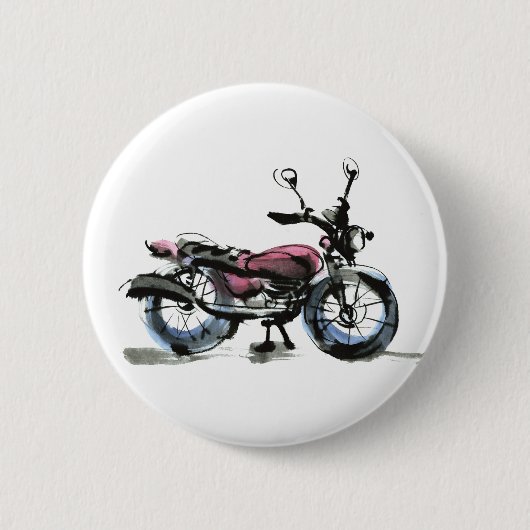 Motorrad Button (Vorderseite)
