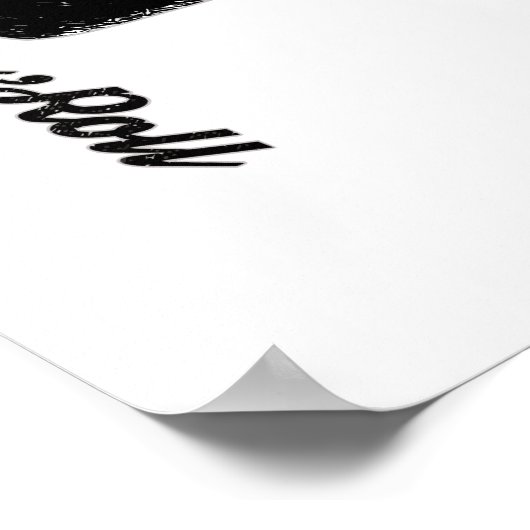 Motorrad-Café-Renner Poster (Ecke)