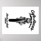 Motorrad-Café-Renner Poster (Vorne)
