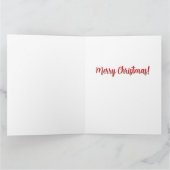 Motorrad-CHRISTMAS ZUM LEBEN witziger Neuheit Karte (Innenseite)