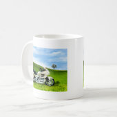 Motorrad Cindy Johnson Kaffeetasse (Vorderseite Links)