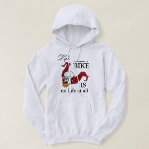 Motorrad Clown Basic Hoodie Sweatshirt