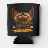 Motorrad-Club-Abzeichen Dosenkühler (Vorderseite)