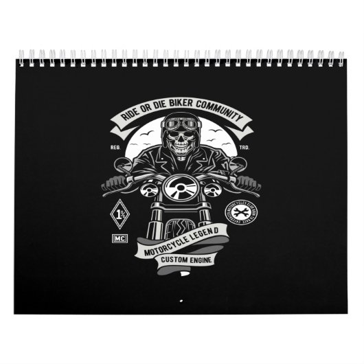 Motorrad-Community-Legende Kalender (Titelbild)