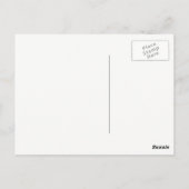 Motorrad-Couple-LIEBE Postkarte (Rückseite)