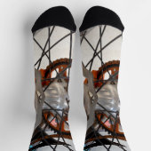 Motorrad, Crew-Socken Socken (Oben)