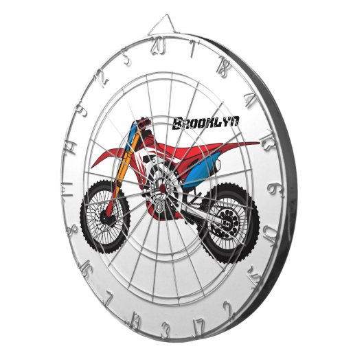 Motorrad Dartscheibe (Vorderseite rechts)