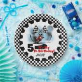 Motorrad, das 5. alles- Gute zum Pappteller (Party)