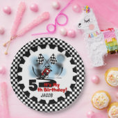 Motorrad, das 5. alles- Gute zum Pappteller (Party)