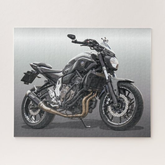 Motorrad - Das Bald-Bike Puzzle (Horizontal)