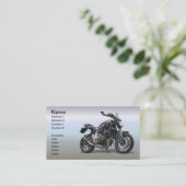 Motorrad - Das Dream Bike Visitenkarte (Stehend Vorderseite)