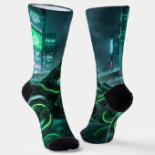Motorrad-Design-Socken Socken (Gewinkelt)