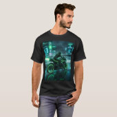 Motorrad Designed T-Shirt (Vorne ganz)