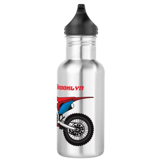 Motorrad Edelstahlflasche (Rechts)